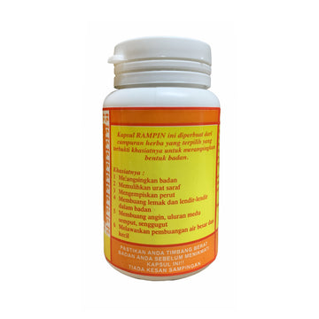 TTAM, Rampin Anti Lemak, 60 capsules